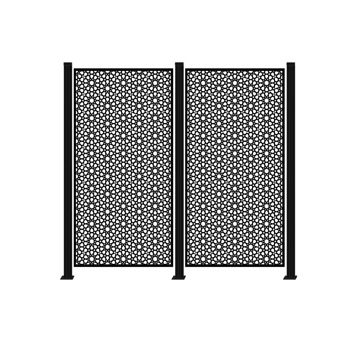 Large Vertical Trellis Screen Fencing Sets