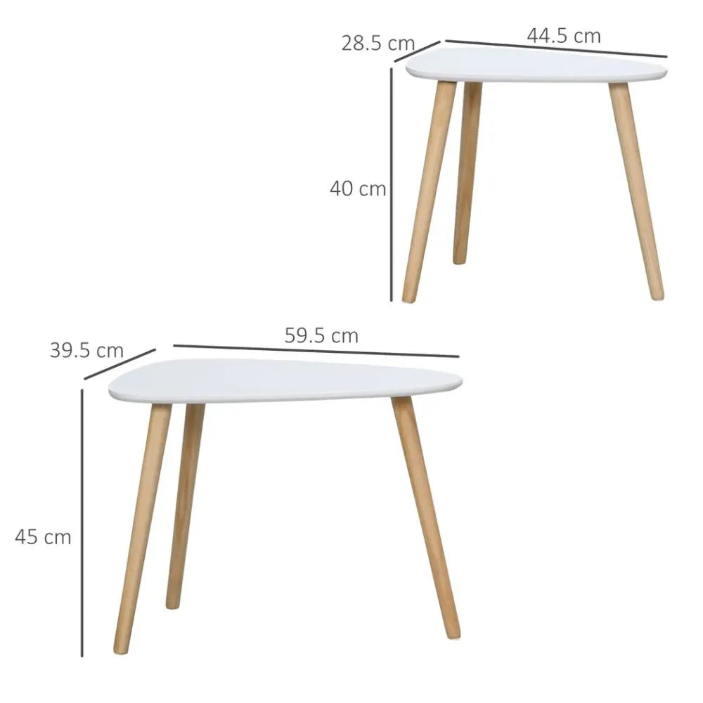 Set of 2 Nested Coffee Table