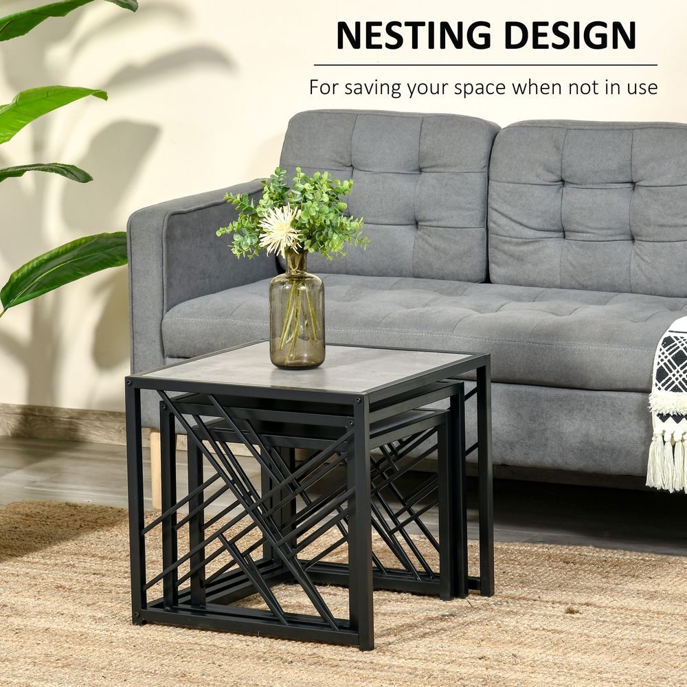 Set of 3 Nesting Coffee Tables