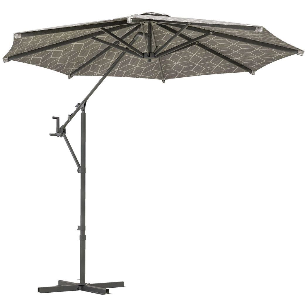 2-in-1 Cantilever Parasol