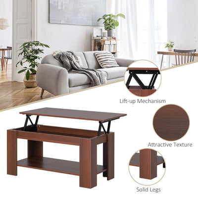 Natural Wood Grain Coffee Table