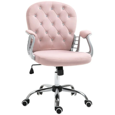 Luxury Velour Desk Chair