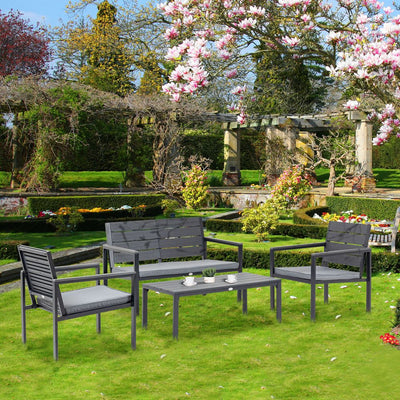 4PC Garden Sofa Set