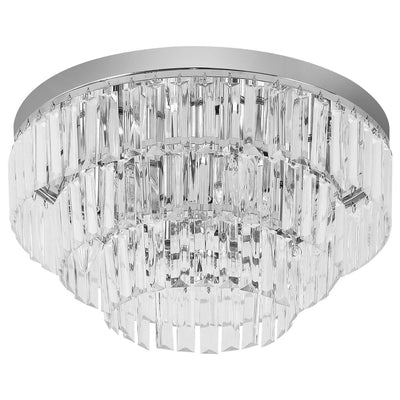 Round Crystal Ceiling Light