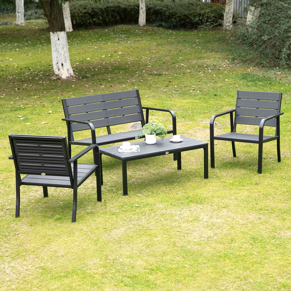 4PC Garden Sofa Set