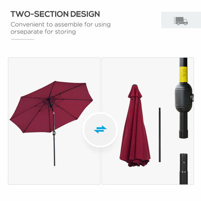 2.6M Umbrella Parasol