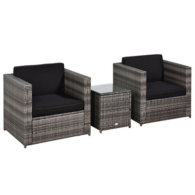 2 Seater Rattan Sofa  Furniture Set