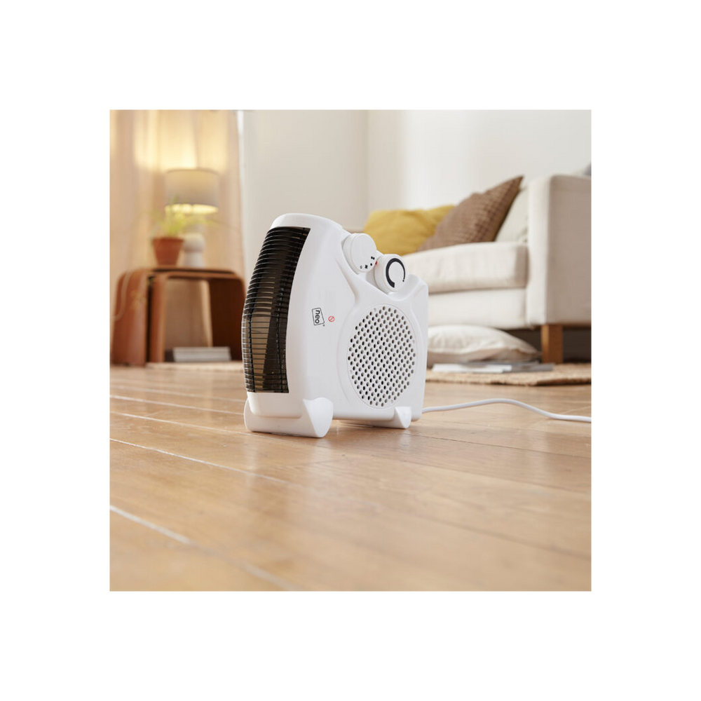 Neo White Electric Fan Heater