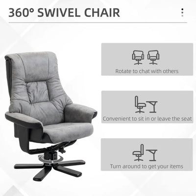 Recliner Sofa With Footrest