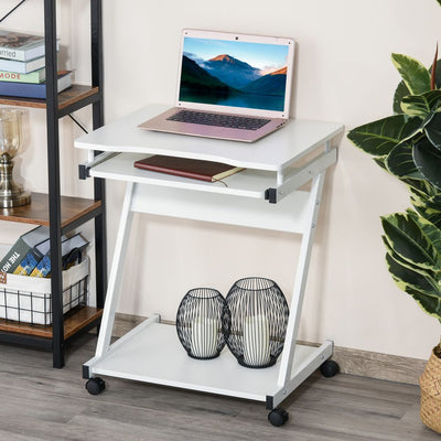 Computer Desk With Wheels