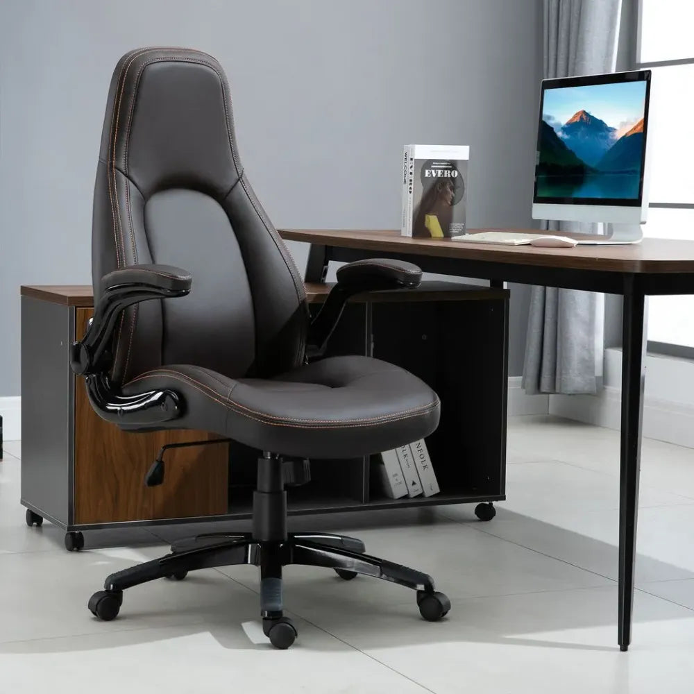 PU Leather Swivel Office Chair