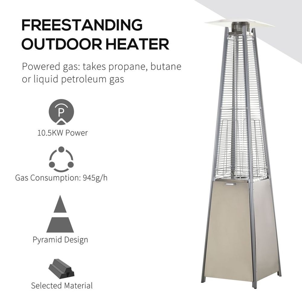 Patio Gas Heater and Cover