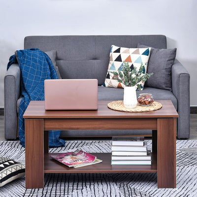 Natural Wood Grain Coffee Table