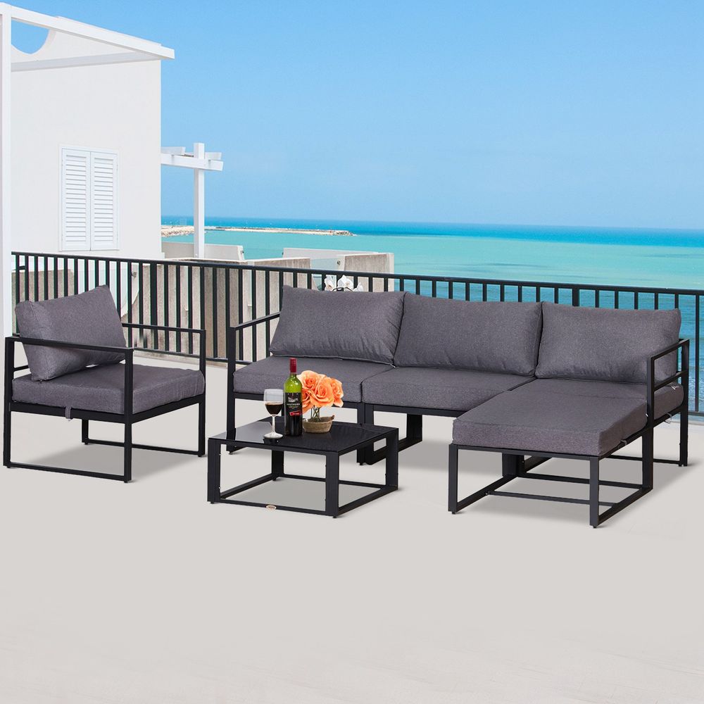 Aluminum Frame Garden Furniture Set