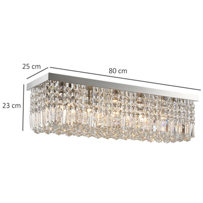 Square Crystal Chandelier