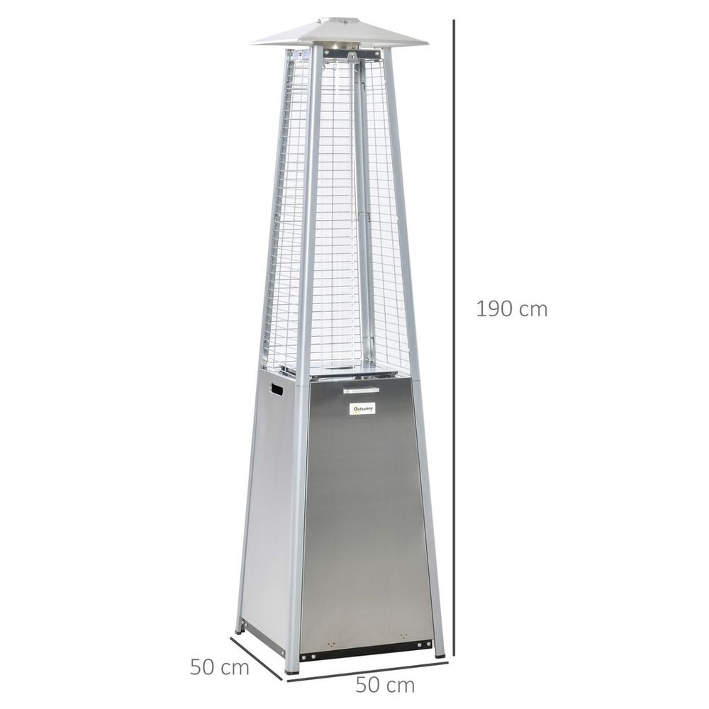 Patio Gas Pyramid Heater