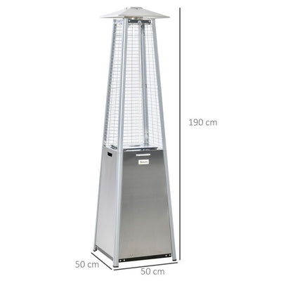 Patio Gas Pyramid Heater