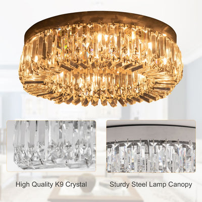 Crystal Ceiling Light