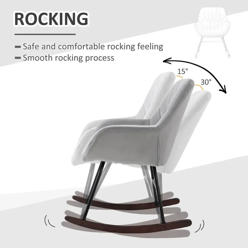 Modern Rocking Office Chair