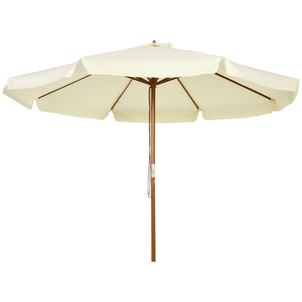 Garden Parasol with Ruffles