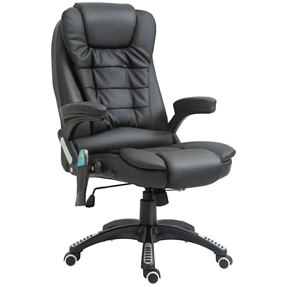Reclining Heated Massage Office Chair