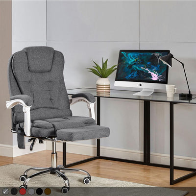 Office Gaming Computer Recliner Massage Chair With Footrest