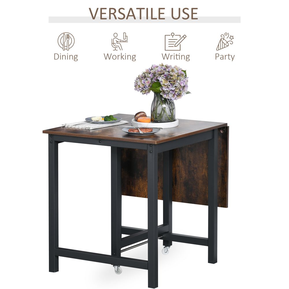 Drop Leaf Fold-able Table