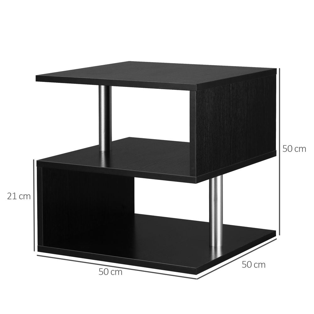 S Shape Coffee Console Table